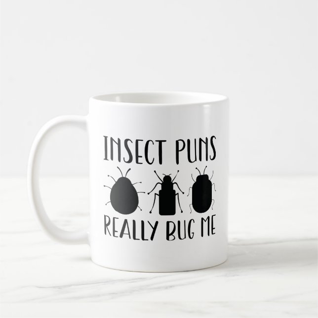Taza De Café Los puntajes de los insectos realmente me molestan (Izquierda)