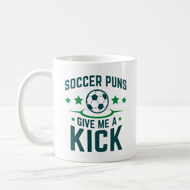 Taza De Café Los puntitos del fútbol me dan un patinazo (Izquierda)