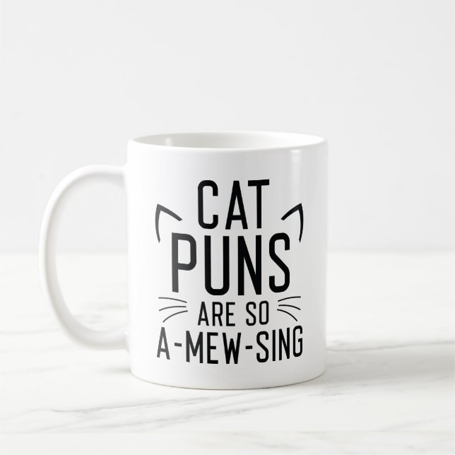Taza De Café Los puntitos del gato son tan asombrosos (Izquierda)