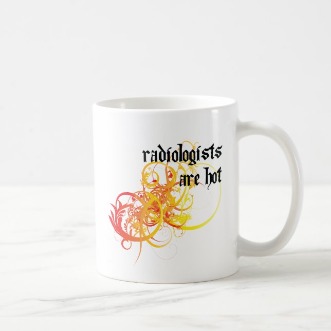 Taza De Café Los radiólogos son calientes (Derecha)