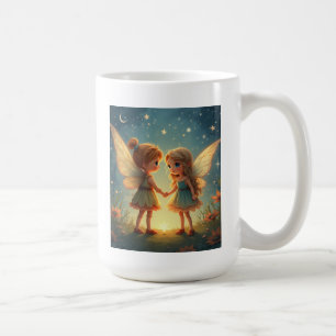 Taza De Café Los ratones de hadas estrellados