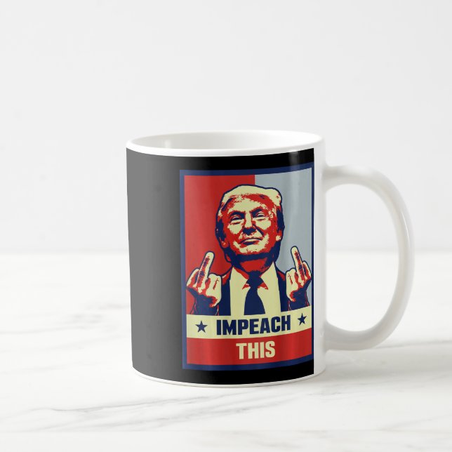 Taza De Café Los regalos de los partidarios del presidente Dona (Derecha)