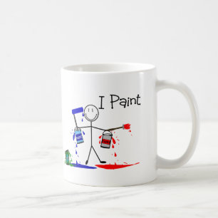 Taza De Café Los regalos de los pintores "pinto" diseño de la