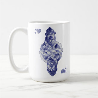 Taza De Café Los reyes son uno de los trajes de una baraja de c