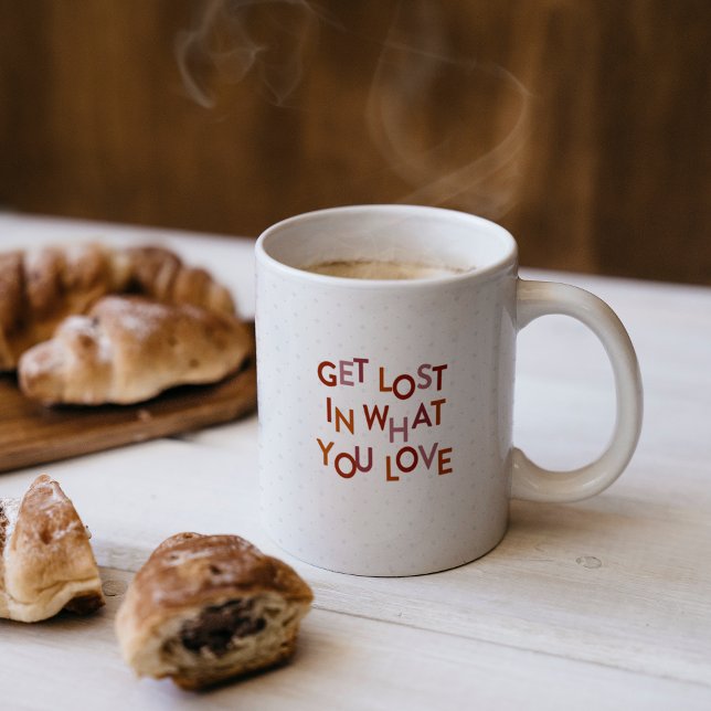 Taza De Café Los Rojos Silenciosos Se Pierden En Lo Que Amas (Subido por el creador)