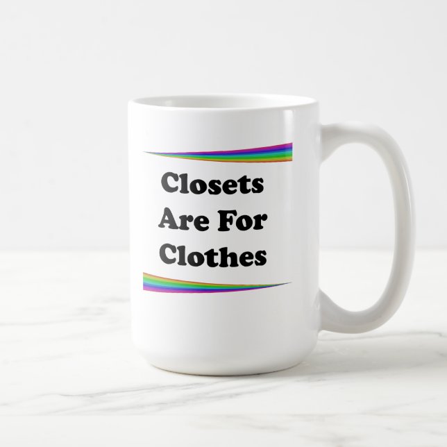 Taza De Café Los Ropas Son Para Ropa (Derecha)