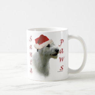 Taza De Café Los Santa Paws del Wolfhound Irlandés