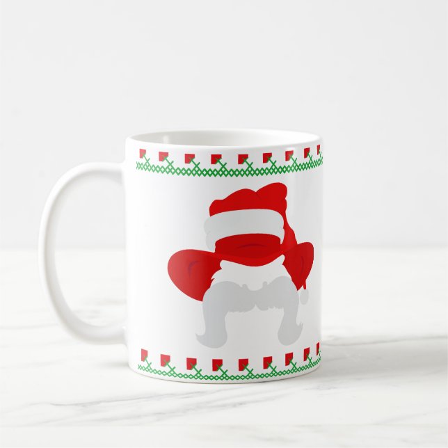 Taza De Café Los seres queridos son Navidades bendecidos. (Izquierda)