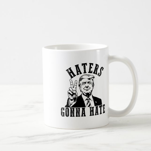 Taza De Café Los sombreros de Trump odiarán (Derecha)