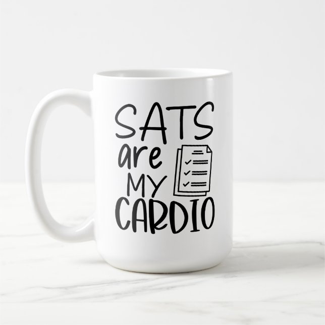 Taza De Café Los sombreros son mi cardio (Izquierda)
