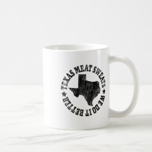 Taza De Café Los Sudores De Carne De Texas De Brisket Son Mayor