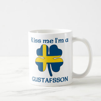 Taza De Café Los suecos personalizados me besan que soy
