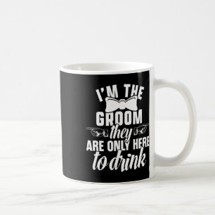 Taza De Café Los suministros de soltero del novio fiesta de bod
