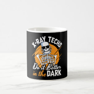 Taza De Café Los Técnicos De Radiología De Rayos X Lo Hacen Mej