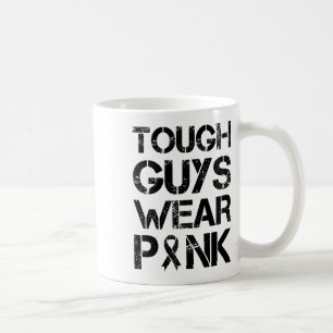 Taza De Café Los Tejidos Usan Conciencia Sobre El Cáncer De Mam