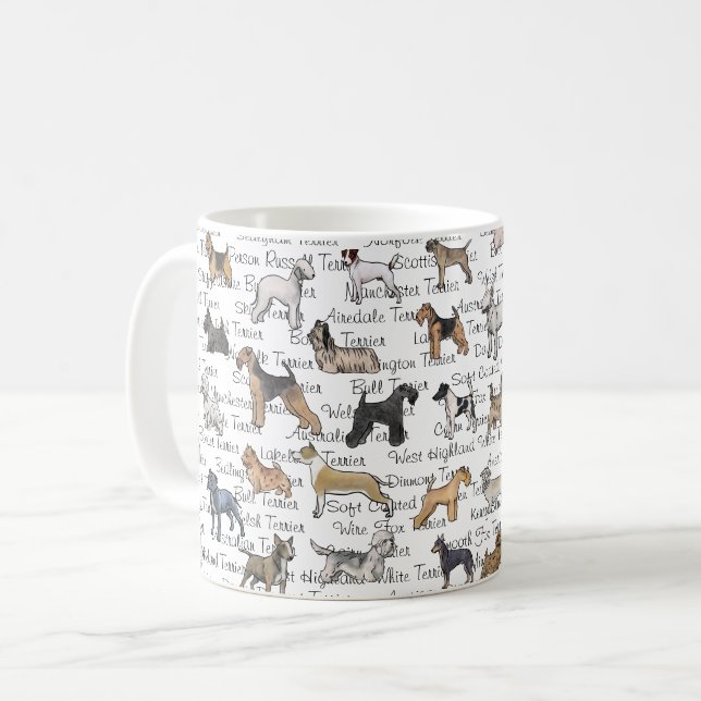 Taza De Café Los terrieres (Anverso izquierdo)