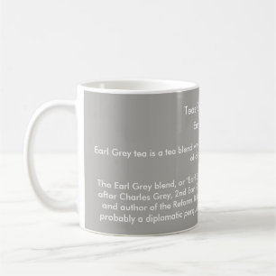 Taza De Café Los "tés del mundo" asaltan - té del gris del