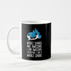 Taza De Café Los tiburones ballena son increíbles. Estoy alucin