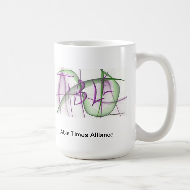 Taza De Café Los tiempos capaces Alliance asaltan (Derecha)