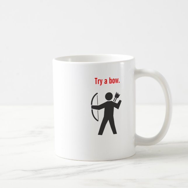 Taza De Café Los tiros atraen a zombis (Derecha)