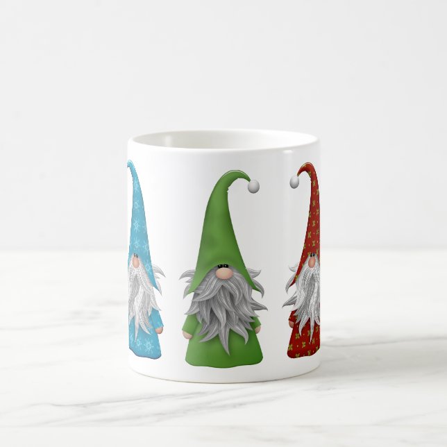 Taza De Café Los tres Navidades gnomos (Centro)