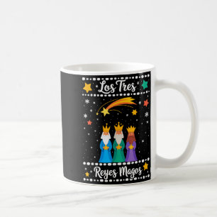 Taza De Café Los Tres Reyes Magos Navidad Latina Tres Reyes