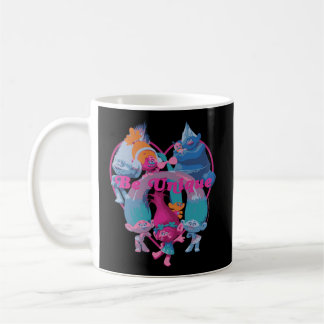 Taza De Café Los trolls de Dreamworks son únicos