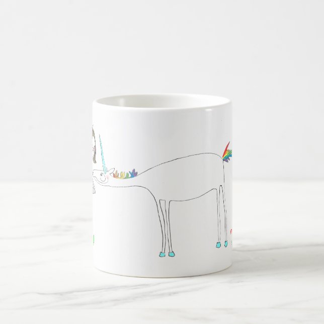 Taza De Café Los unicornios son el MEJOR (Centro)