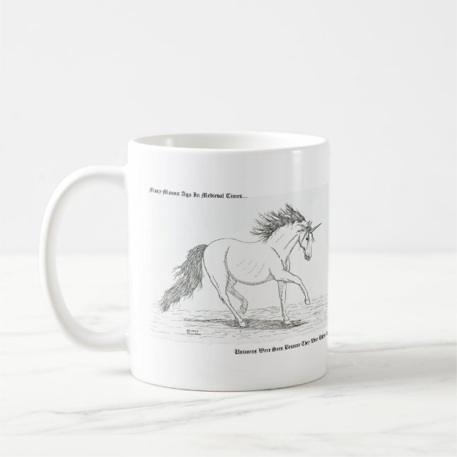 Taza De Café Los unicornios son reales (Izquierda)