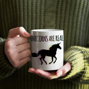 Taza De Café Los unicornios son reales
