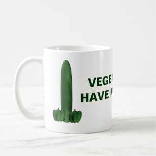 Taza De Café Los vegetarianos se divierten más