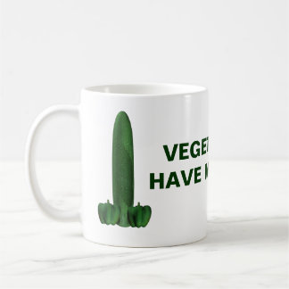 Taza De Café Los vegetarianos se divierten más