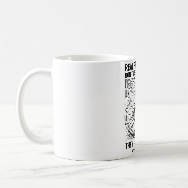 Taza De Café Los verdaderos programadores usan el código fuente (Izquierda)