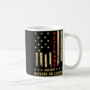 Taza De Café Los Veteranos De Los Camisas Tee No Son Perdedores