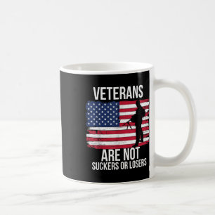 Taza De Café Los Veteranos No Son Suckers Ni Perdedores Biden 2