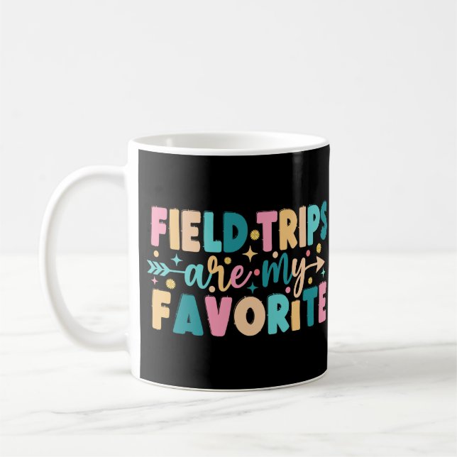 Taza De Café Los viajes de campo son mis favoritos (Izquierda)