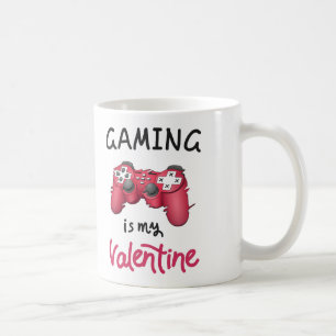 Taza De Café Los videojuegos son mi San Valentín