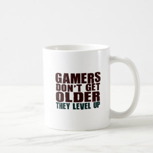 Taza De Café Los videojugadores no consiguen más viejos…