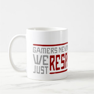 Taza De Café Los videojugadores nunca mueren - el estilo 2