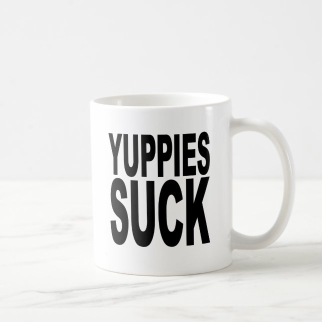 Taza De Café Los yupis chupan (Derecha)