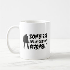 Taza De Café Los zombis tienen miedo de los regalos de los