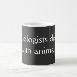 Taza De Café Los zoologistas lo hacen