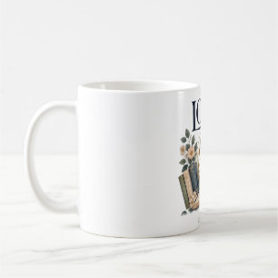Taza De Café Lost in Books Literary Mug