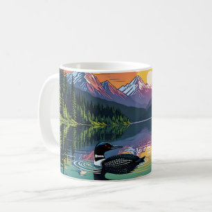 Taza De Café Lote al atardecer