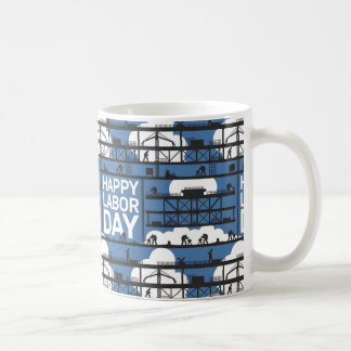 Taza De Café Lotes del Día del Trabajo Patriótico para trabajad