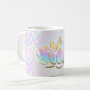 Taza De Café loto de colores pastel