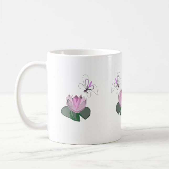 Taza De Café Lotus bloom (Izquierda)