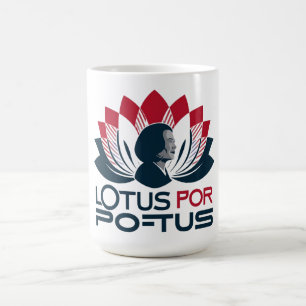 Taza De Café Lotus para POTUS Kamala Harris 2024