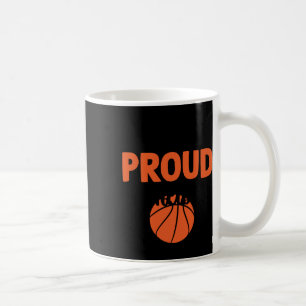 Taza De Café Loud Y Orgullosa Madre De Baloncesto - Citas Graci