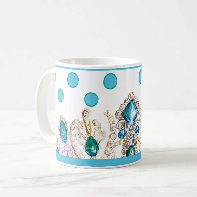 Taza De Café Louis Crown Mug de Heather French Henry (Anverso izquierdo)